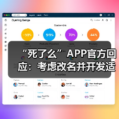 “死了么”APP官方回应:考虑改名并开发适老化版本!(图2) “死了么”APP官方回应:考虑改名并开发适老化版本!(图2)