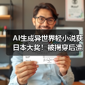 AI生成异世界轻小说获日本大奖!被揭穿后遭撤销出版、漫画化资格(图1) AI生成异世界轻小说获日本大奖!被揭穿后遭撤销出版、漫画化资格(图1)