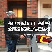 充电后车坏了!充电桩公司建议通过法律途径解决争议(图4) 充电后车坏了!充电桩公司建议通过法律途径解决争议(图4)
