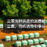 三亚海鲜店高价消费被立案,司机诱导引争议(图2) 三亚海鲜店高价消费被立案,司机诱导引争议(图2)