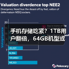 手机存储吃紧？1TB用户翻倍，64GB机型或绝迹（图4）