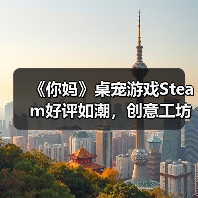 《你妈》桌宠游戏Steam好评如潮，创意工坊皮肤井喷引爆二次元热潮