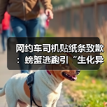 网约车司机贴纸条致歉:螃蟹逃跑引“生化异味”?(图3) 网约车司机贴纸条致歉:螃蟹逃跑引“生化异味”?(图3)