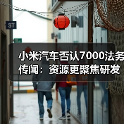 小米汽车否认7000法务传闻:资源更聚焦研发(图3) 小米汽车否认7000法务传闻:资源更聚焦研发(图3)