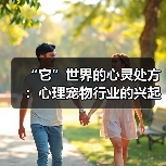 “它”世界的心灵处方:心理宠物行业的兴起与反思(图1) “它”世界的心灵处方:心理宠物行业的兴起与反思(图1)