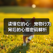 读懂它的心:宠物行为背后的心理密码解析(图3) 读懂它的心:宠物行为背后的心理密码解析(图3)