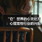 “它”世界的心灵处方:心理宠物行业的兴起与反思(图4) “它”世界的心灵处方:心理宠物行业的兴起与反思(图4)
