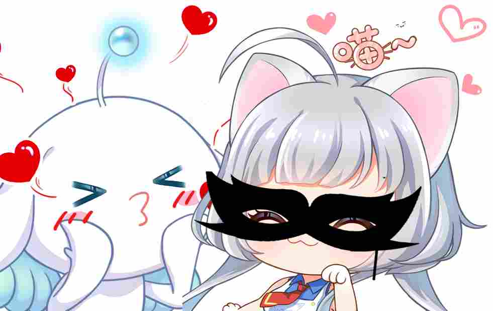 QQ炫舞星瞳同款黑猫套装甜酷来袭！钻石美